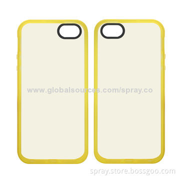 TPU Bumper with Frosted Cover Skin for iPhone 5, 5S, Different Colors Available